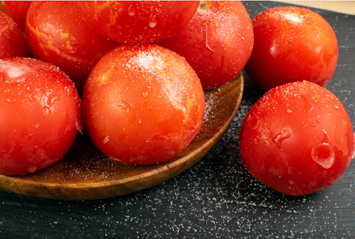 Was bewirken gefrorene Tomaten auf dem Gesicht 3